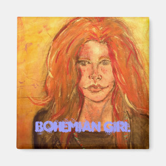 Aimant fille bohème
