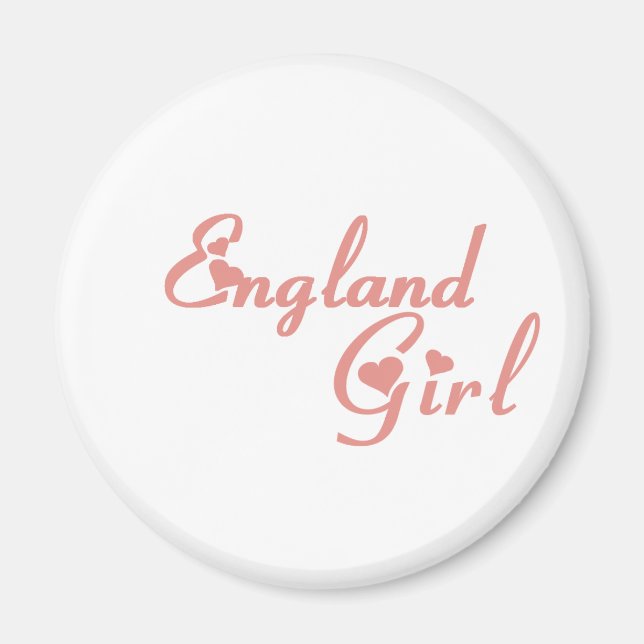 Aimant Fille d'Angleterre (Devant)
