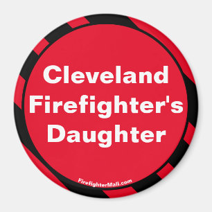 Aimant fille de Cleveland Firefighter