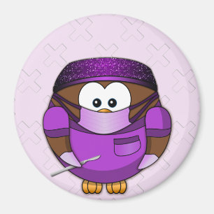 Aimant fille de hibou chirurgien