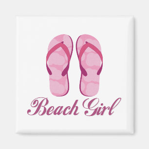 Aimant Fille de plage
