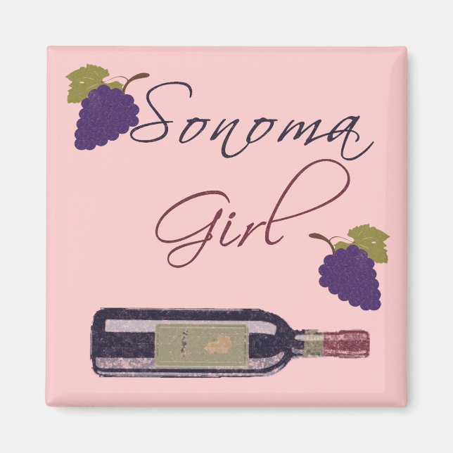 Aimant Fille de Sonoma (Devant)