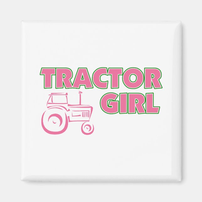 Aimant Fille du tracteur (Devant)