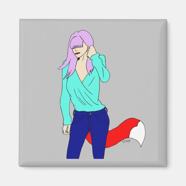 Aimant fille foy (Devant)