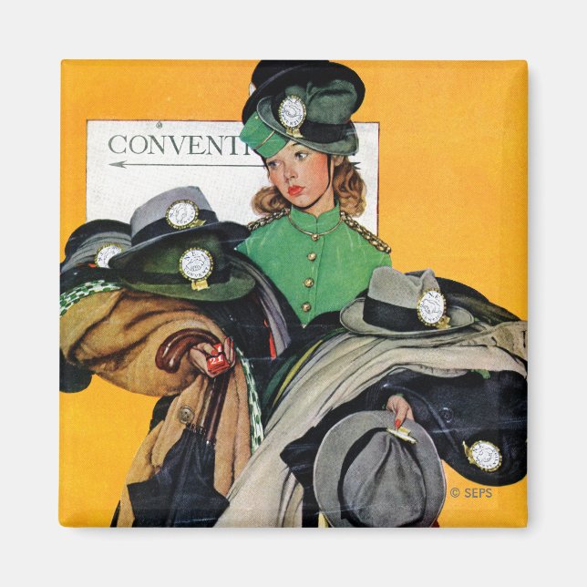 Aimant Fille Hatcheck (Devant)