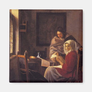 Aimant Fille interrompue à sa musique