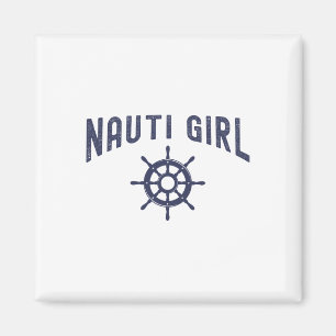 Aimant Fille Nauti Dessin De Bateau Drôle Pour Femmes