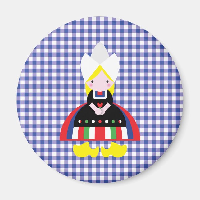 Aimant fille néerlandaise (Devant)