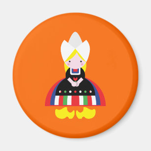 Aimant fille néerlandaise