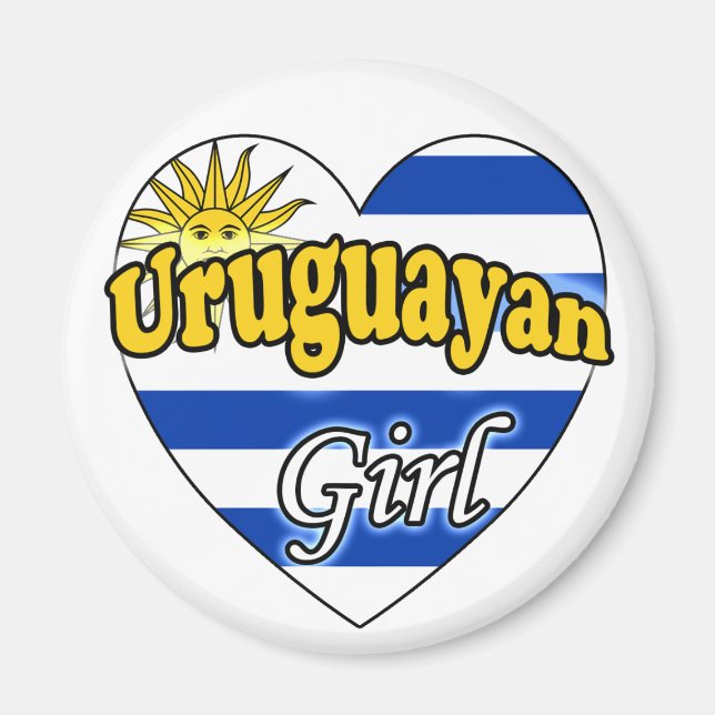 Aimant Fille uruguayenne (Devant)