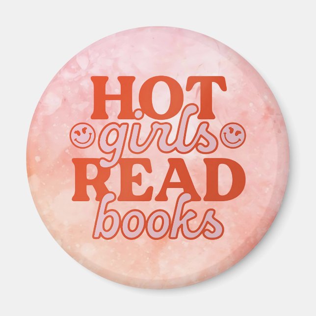 Aimant Filles Chaudes Lisent Des Livres (Devant)