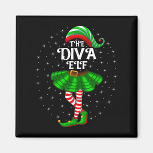 Aimant Filles Filles Filles Fille Maman Le Diva Elf