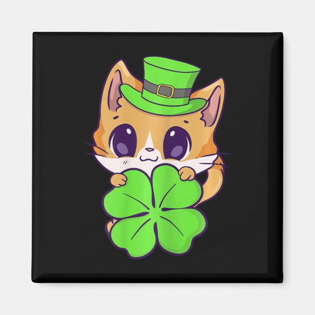 Aimant Filles Jour de la Saint Patrick Happy St Catricks  (Devant)