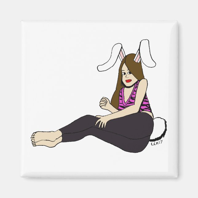 Aimant fillette (Devant)