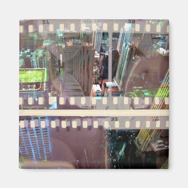 Aimant Film Abstrait 2 (Devant)