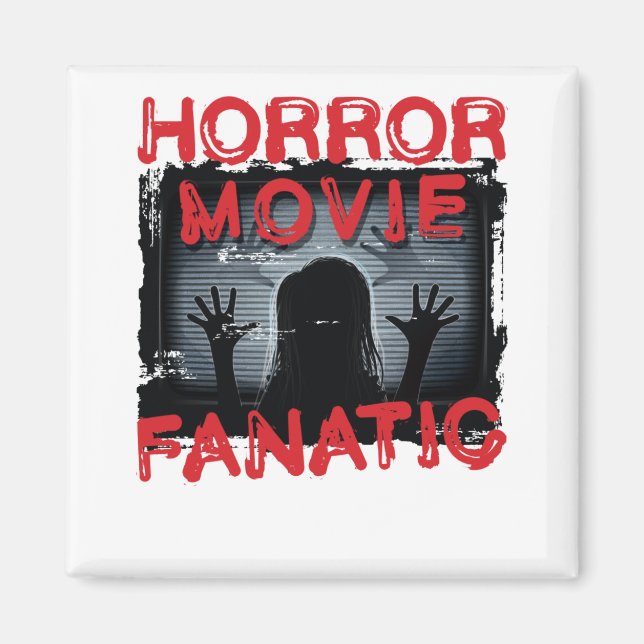 Aimant Film d'horreur Fanatique Scary Films (Devant)