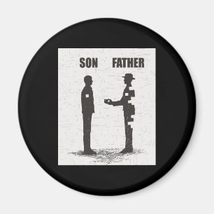 Aimant Fils Et Père