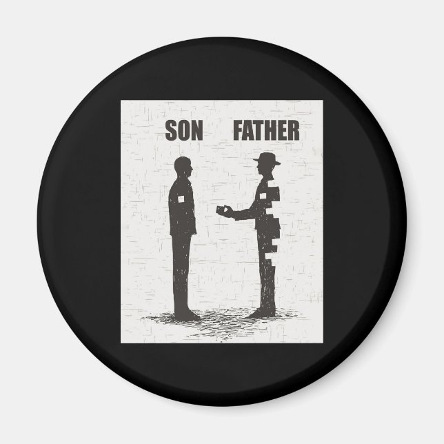 Aimant Fils Et Père (Devant)