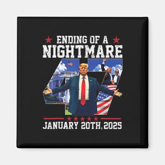 Aimant Fin d'une nuit effrayante 20 janvier 2025 47e Pré (Devant)