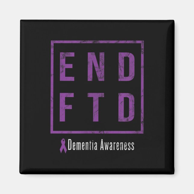 Aimant Finale Ftd, Trouvé Frontotemporel Démence (Devant)