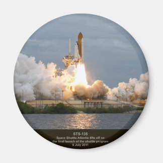 Aimant Finale Space Shuttle lancement STS-135 Atlantis