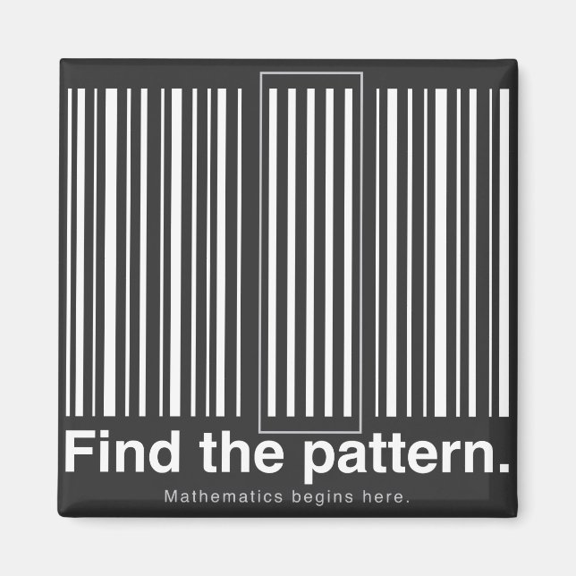 Aimant Find_the_pattern (Devant)