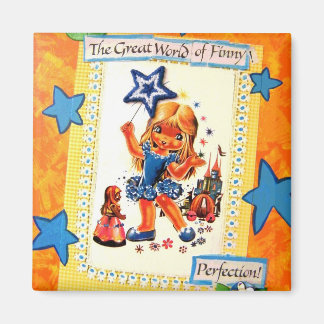 Aimant Finny Whimsical - Vintage