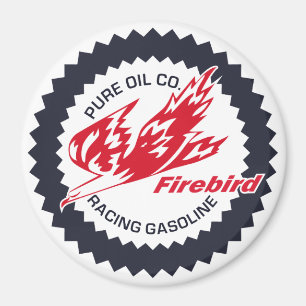 Aimant Firebird pur emballant le signe de cru d'essence