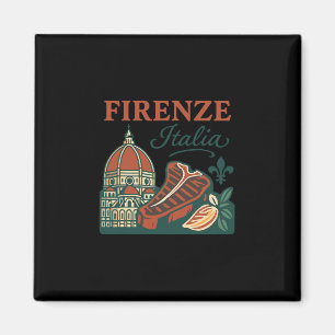 Aimant Firenze Italia Souvenir Florence Italie Nourriture
