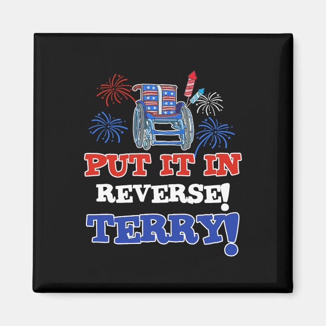 Aimant Fireworks Back Placez-Le Dans L'Inverse Terry Funn (Devant)
