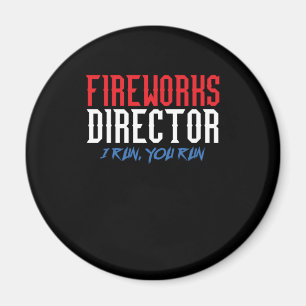 Aimant Fireworks Directeur Pyrotechnicien Pyro Bller Cade