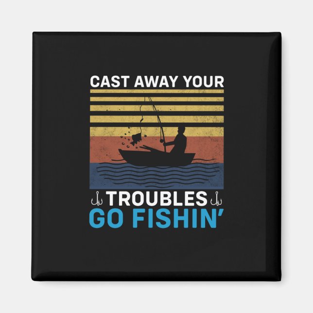Aimant Fisher Go Fishing (Devant)