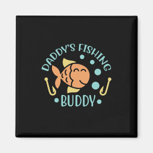 Aimant Fishing Art Daddy Amis de pêche
