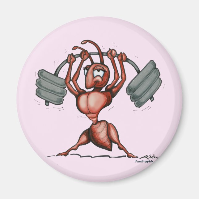 Aimant Fitness Diva (Devant)