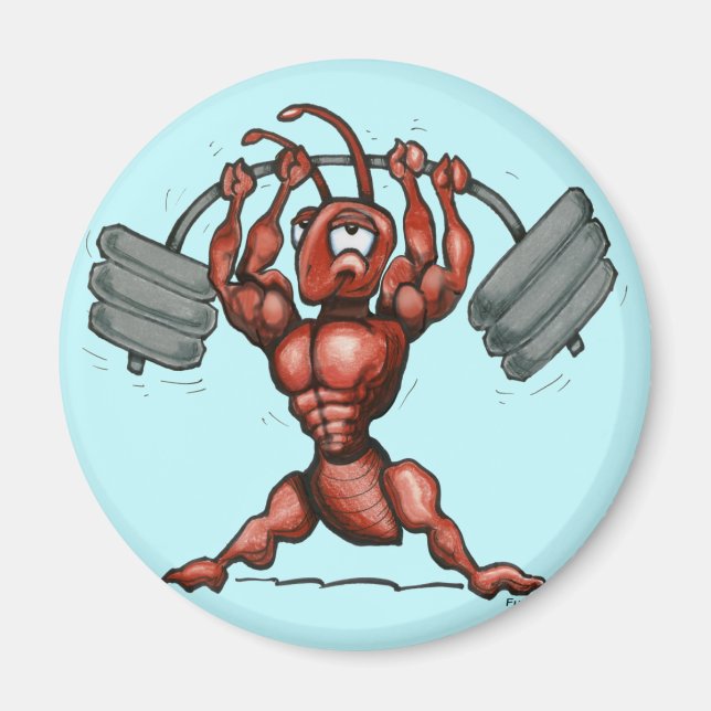 Aimant Fitness Dude (Devant)