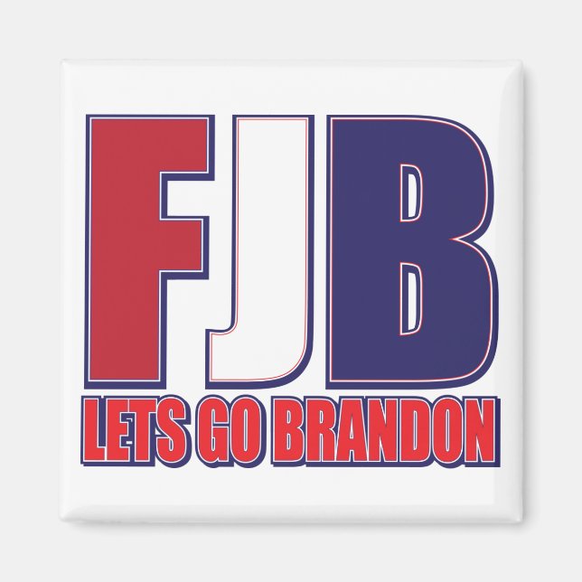Aimant FJB—Lets-Go-Brandon- (Devant)