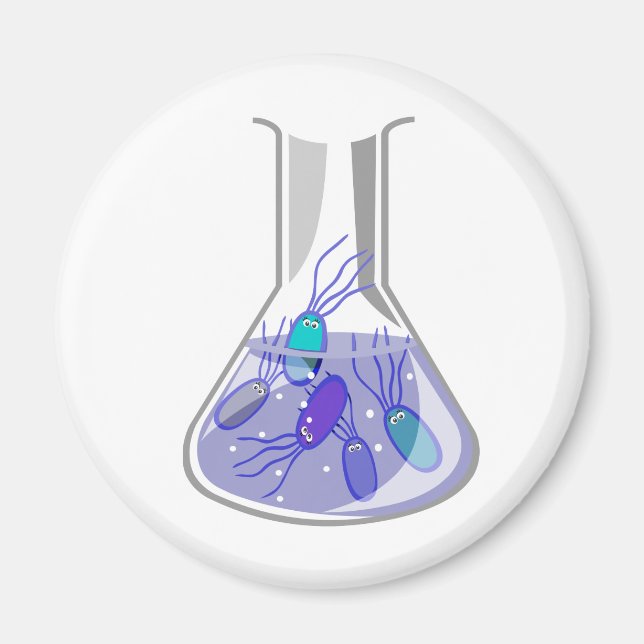 Aimant Flacon de culture (Devant)