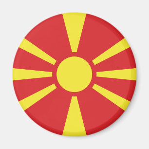 Aimant Flag de Macedonia