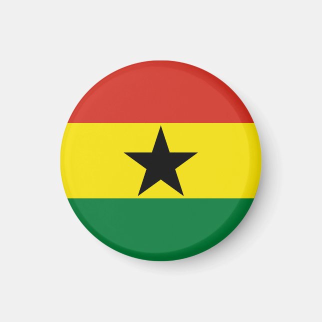 Aimant Flag du Ghana (Devant)