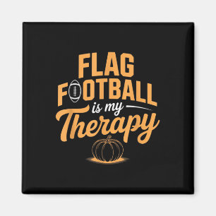 Aimant Flag Football Drôle _ Thérapie de Flag Football _