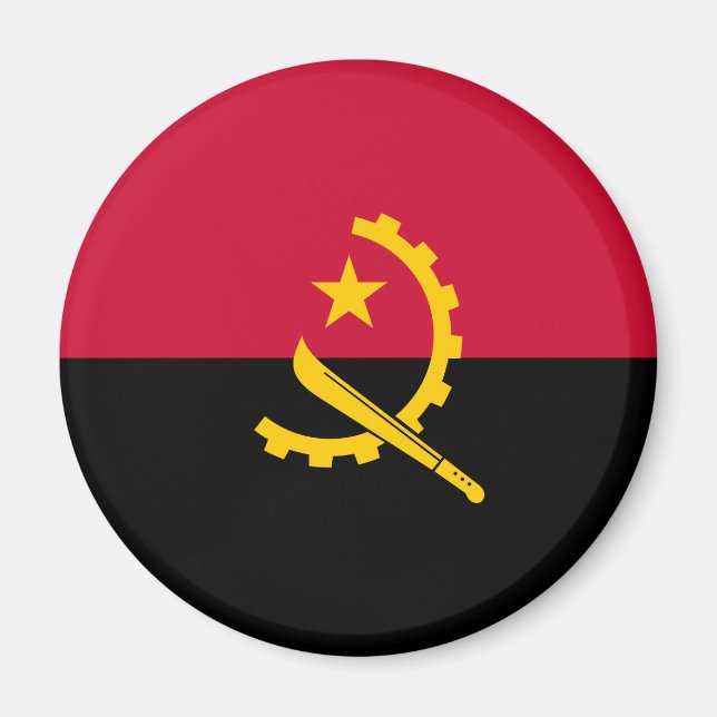 Aimant Flag of Angola (Devant)