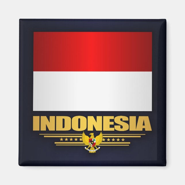 Aimant Flag of Indonesia (Devant)