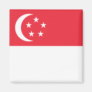 Aimant Flag of Singapore
