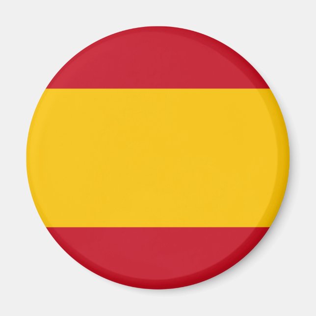Aimant Flag of Spain, Bandera de España, Bandera Española (Devant)