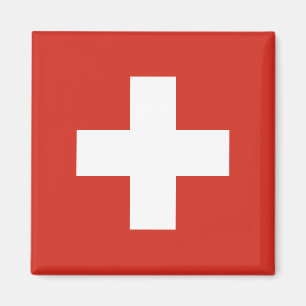 Aimant Flag of Switzerland - Suisse - Suisse - Svizzera