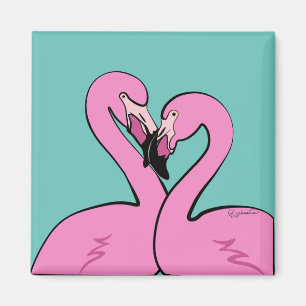 Aimant Flamant rose magnétique