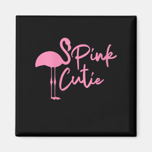 Aimant Flamant rose rose mignon pour femmes Rose Cute