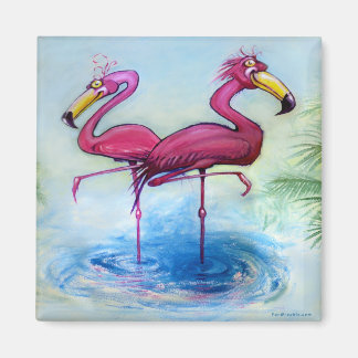 Aimant Flamants roses