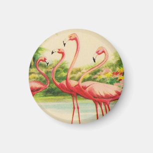 Aimant Flamants Vintage