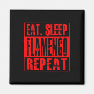 Aimant Flamengo Football - Maillot Eat Sleep Flamengo Rep